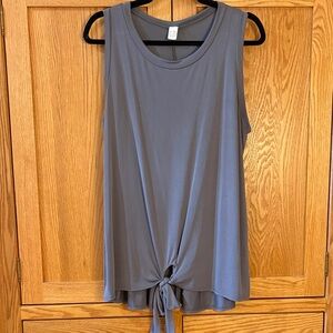 Elegant Sleeveless Top with Front Knot
